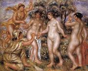 Pierre Renoir The judgment of Paris china oil painting artist